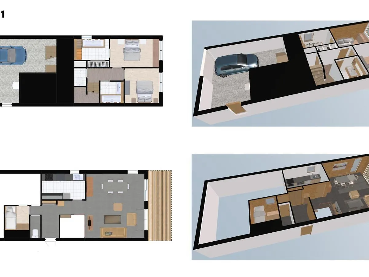 Chalet Semi-Independant Avec Terrasse Et Wifi A Val-D'Isere - Fr-1-694-267